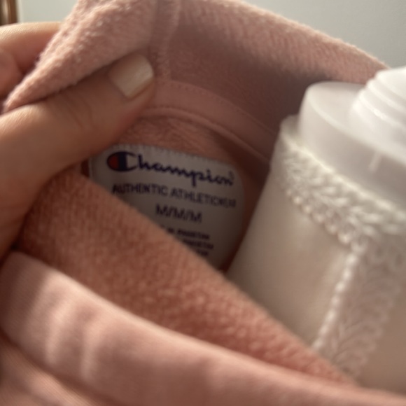 Woman’s Champion Brand Pink Hoodie - Picture 5 of 7